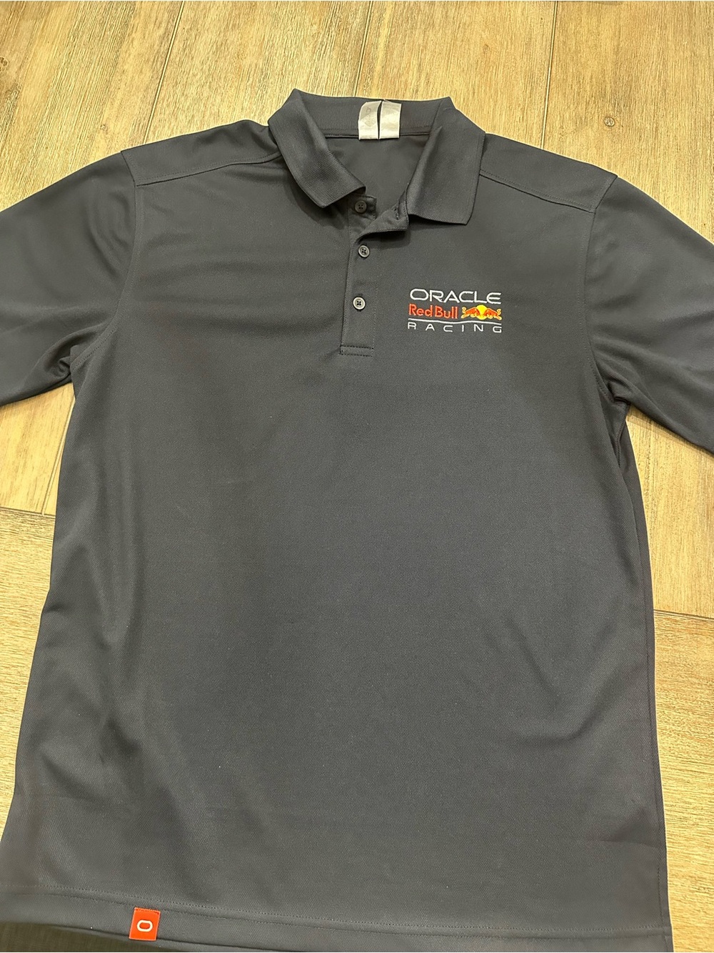 Red Bull F1 Oracle Racing Blue Polo Collared Shirt | Size Medium